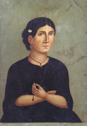 Retrato, mediados del siglo XIX